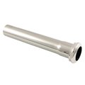 Fauceture EVP1006 Century 8" X 1-1/4" O.D Slip Joint Brass Extension Tube, Nickel EVP1006